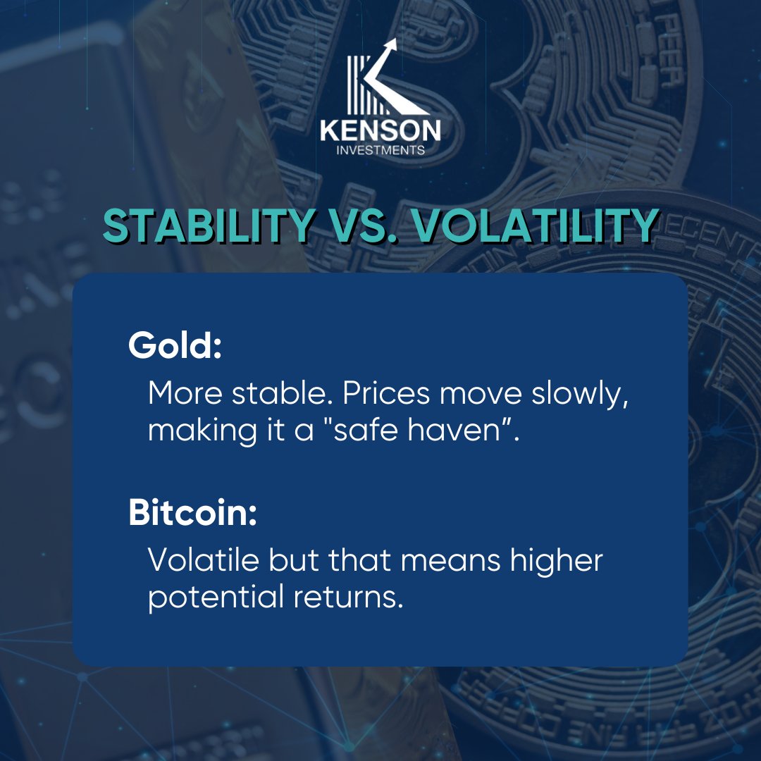KensonInvest22's tweet photo. #Gold or #Bitcoin in 2025? 

Both have value but in different ways. Gold is stable and trusted, while Bitcoin is fast-growing and easy to access. Instead of choosing one, smart investors are mixing both to balance safety and growth. As we move into 2025, it’s not about picking sides, it's about building a strong, future-ready portfolio.

Follow us for more insightful posts!

#KensonInvestments #GoldVsBitcoin #InvestSmart #Crypto2025 #bitcoingold #followback #bitcoin #forex #cryptocurrency #crypto #Cancun