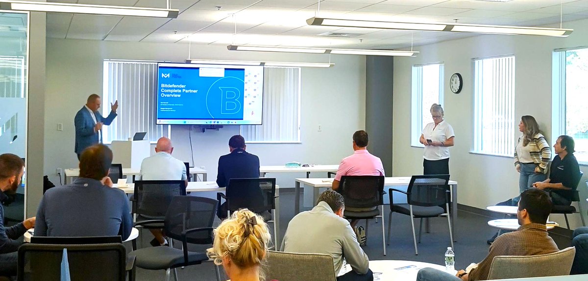 Blue Mantis (@bluemantisit) on Twitter photo We were delighted to welcome our technology partner <a href="/Bitdefender/">Bitdefender</a> to our HQ for a Lunch & Learn session this week, where they shared insights on their Threat Intelligence, endpoint protection, and more. #LetsMeetTheFuture #MDR #XDR #CyberSecurity #infosec #ITsolutions We were delighted to welcome our technology partner <a href="/Bitdefender/">Bitdefender</a> to our HQ for a Lunch & Learn session this week, where they shared insights on their Threat Intelligence, endpoint protection, and more. #LetsMeetTheFuture #MDR #XDR #CyberSecurity #infosec #ITsolutions
