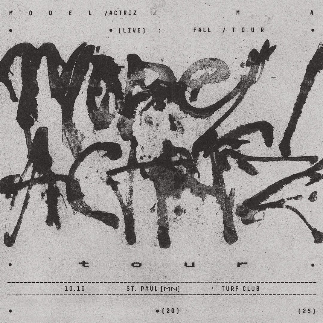Turf Club (@turfclubmn) on Twitter photo Just Announced: <a href="/modelactriz/">Model/Actriz</a> in the Turf Club on Friday, October 10.
Tickets on sale Friday, May 9 β firstavenue.me/4kfpkPh Just Announced: <a href="/modelactriz/">Model/Actriz</a> in the Turf Club on Friday, October 10.
Tickets on sale Friday, May 9 β firstavenue.me/4kfpkPh