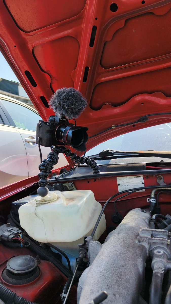 Miata kapot is vervelend, maar het is wel content