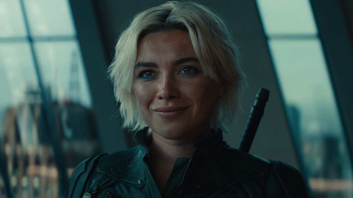 bestofpugh's tweet image. florence pugh’s yelena belova truly is the best thing to happen to the mcu in a long time