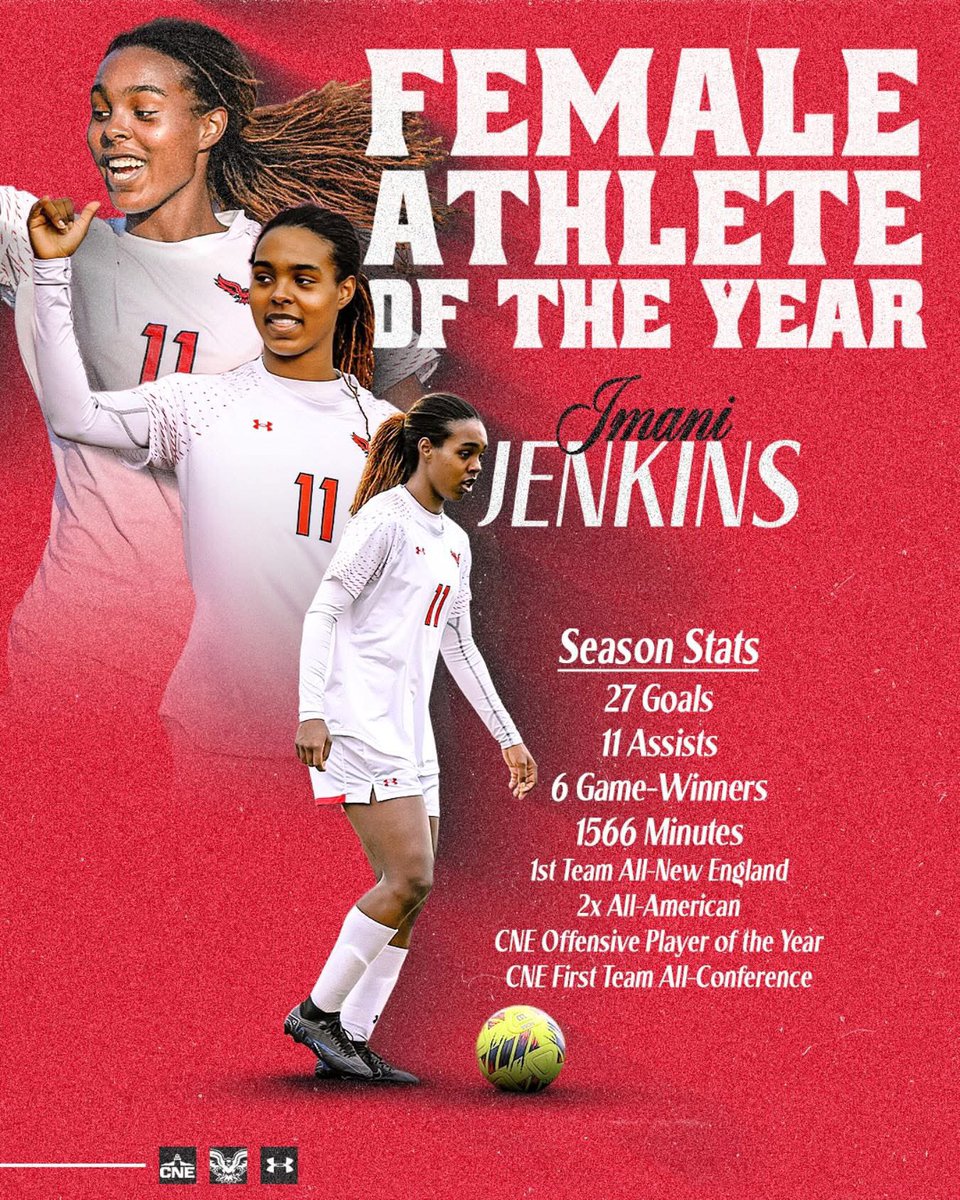 Congratulations to Imani Jenkins as she was named Hartford Female Athlete of the Year!

#HawkPride