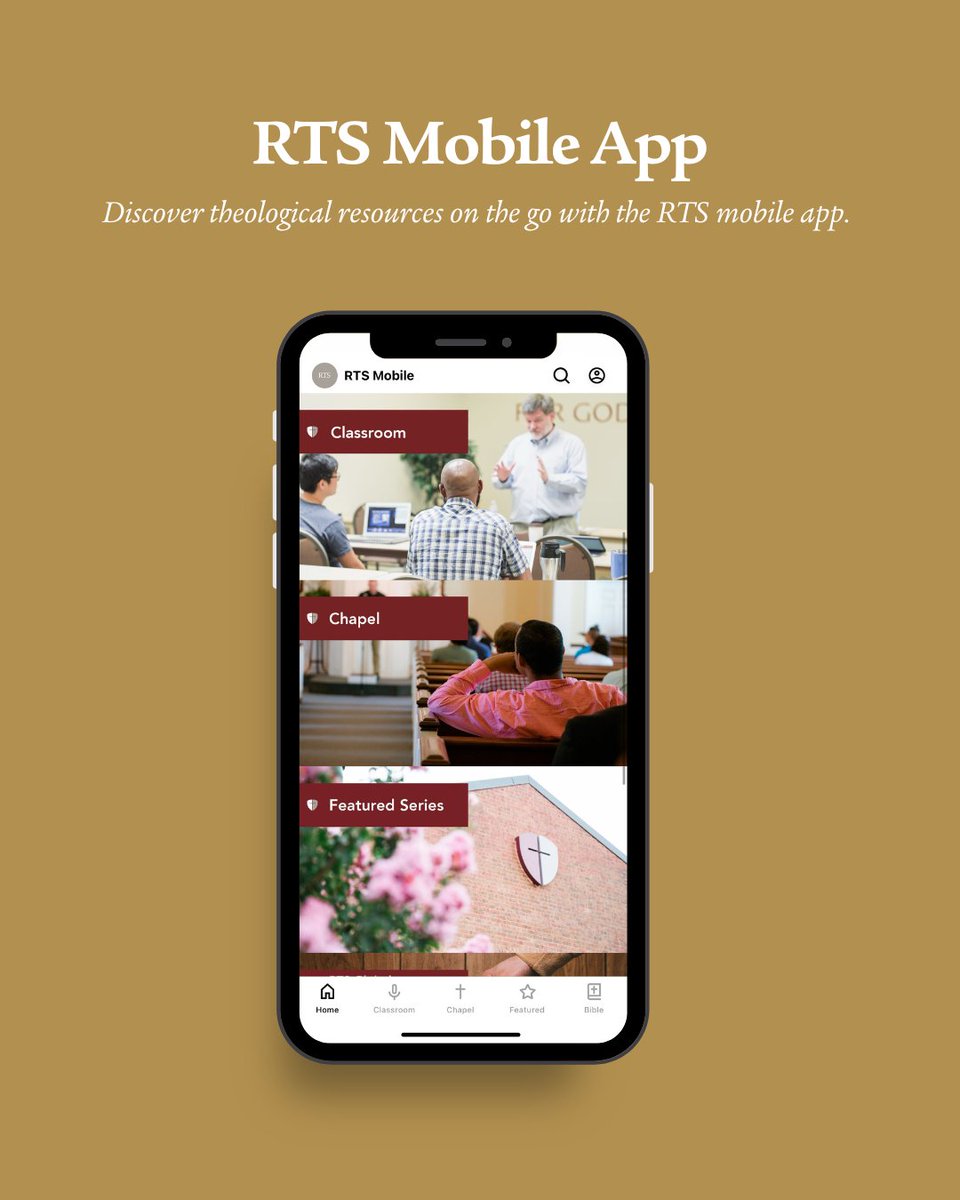 Discover RTS on the go! Download the free RTS Mobile app to access lectures from over 35 courses, chapel sermons, and more. Available for FREE on the App Store, Google Play, and Roku. Don't miss out on this incredible resource! #RTS #reformed #seminary #reformedtheology