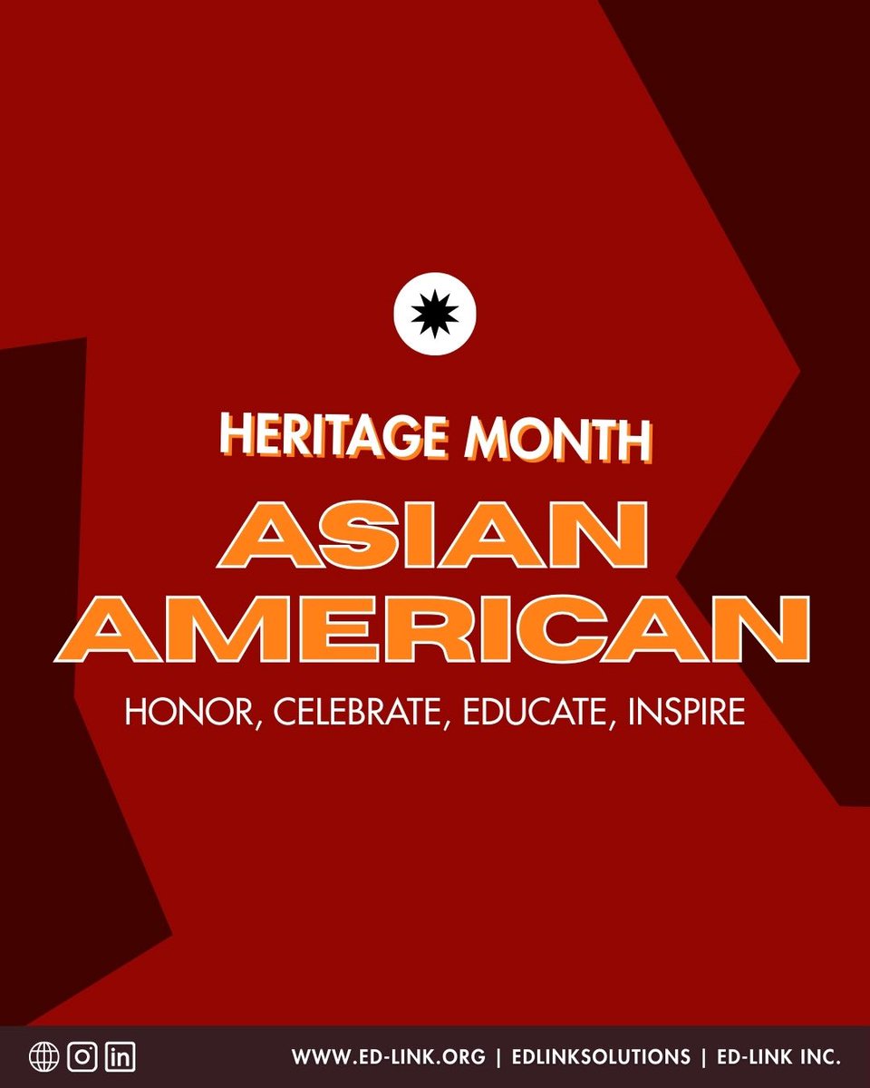 Education thrives when it reflects every story. 

During AAPI Heritage Month, we celebrate the deep-rooted contributions of Asian American and Pacific Islander communities in shaping our schools, curriculm, and futures. ✨🧠 

#EdLink  #StudentSuccess #EdLeaders  #Leaders #AAPI