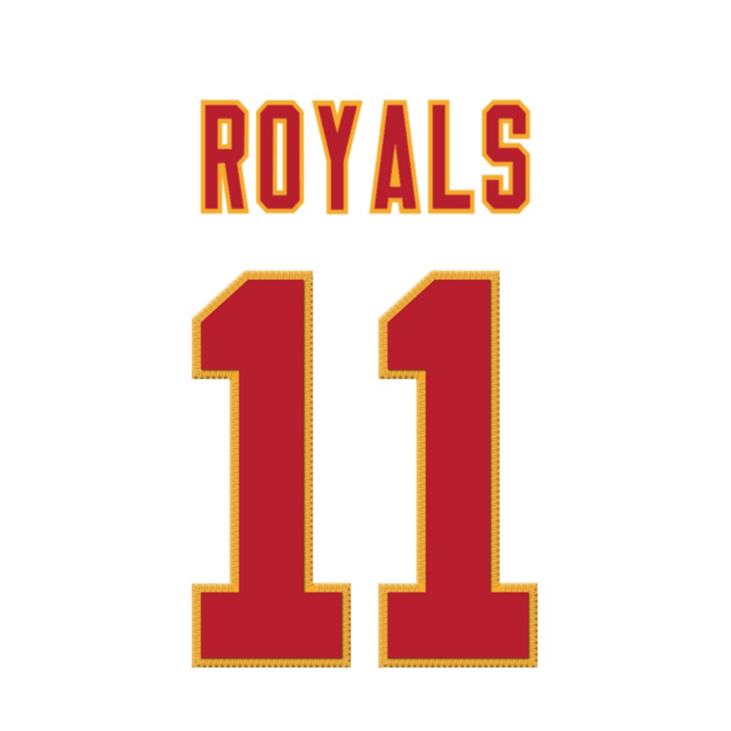 nfl_jersey_num's tweet image. Kansas City Chiefs WR Jalen Royals (@RoyalsJalen) is wearing number 11. Last assigned to Carson Wentz. #ChiefsKingdom