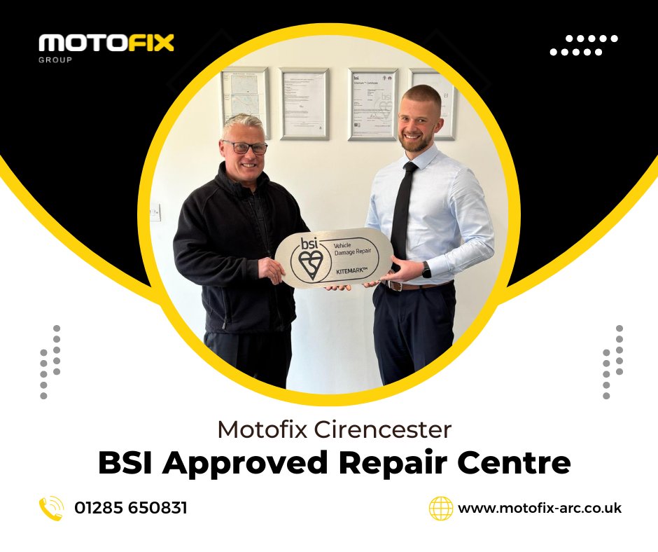 🎉 Huge congrats to Patryk Chojnacki, our Cirencester Repair Centre Manager, for achieving 100% in his first BSI audit! A big shoutout to Sue Cripps, and a special thank you to Andy Rhodes for conducting the audit and presenting the plaque.