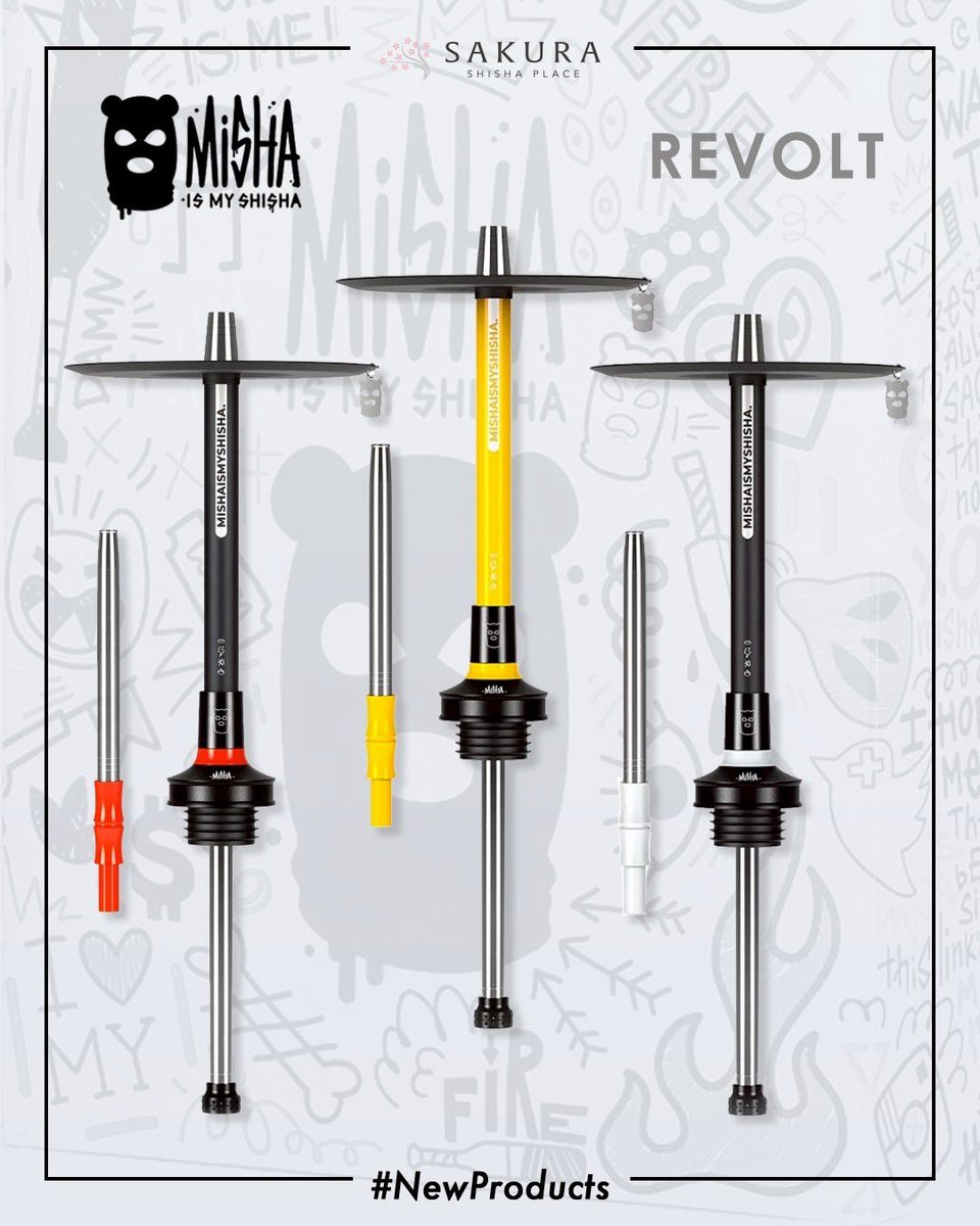 『REBEL』に続き、MISHAの存在感と個性を放つ『REVOLT』です！

粉体塗装で重厚感がある仕上がりと細部まで作り込まれたステムで、ステンレス製なので耐久性も優れています。

取り外し可能なディフューザー付きなので、お好みの吸い感やシーンに合わせた調整を可能にします。