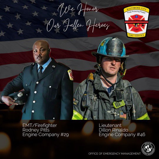 TheSecretList's tweet photo. MARYLAND, ILLINOIS & N. CAROLINA LODD FIREFIGHTERS UPDATES
https://t.co/OZL1Sa49zl @IAFFofficial @IAFC_SHS @BaltimoreFire @CFDMedia @CityofLexington @BCFDL734 @CFDLocal2 @IrmoFire @iaff5271 #Baltimore #Chicago #Lexington #Irmo #firefighter #firefighters #restinpace https://t.co/rrBQOoiZz2