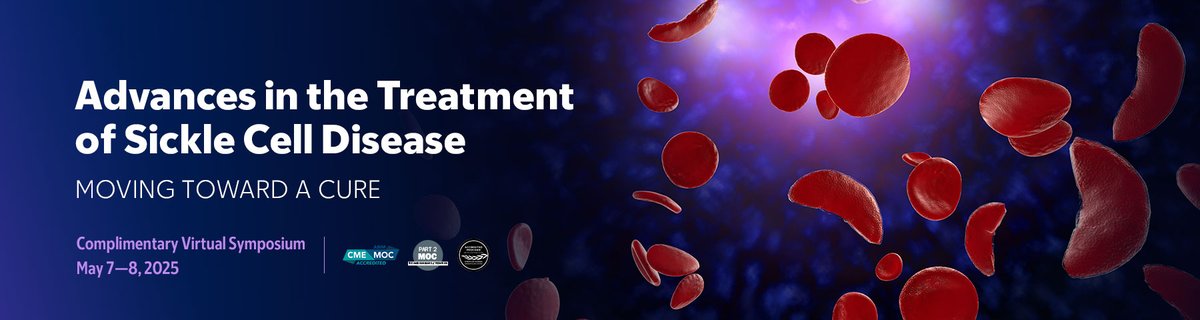 Health care providers and sickle cell warriors are invited to attend Memorial Sloan Kettering Cancer Center's complimentary two-day virtual symposium on May 7-8, 2025, on treatment advances for #sicklecell. Register today at ow.ly/u8rm50VLwj5 #SickleCellAwareness