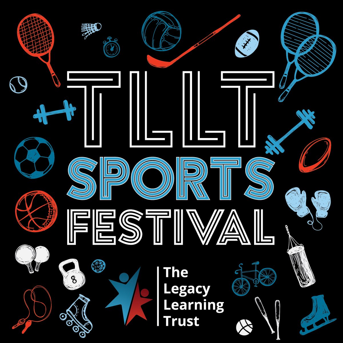 ✨ TLLT Sports Festival ✨

We are excited to be hosting our first annual TLLT Sports Festival next week where pupils from across our trust will come together to show off their sporting talent 🙌