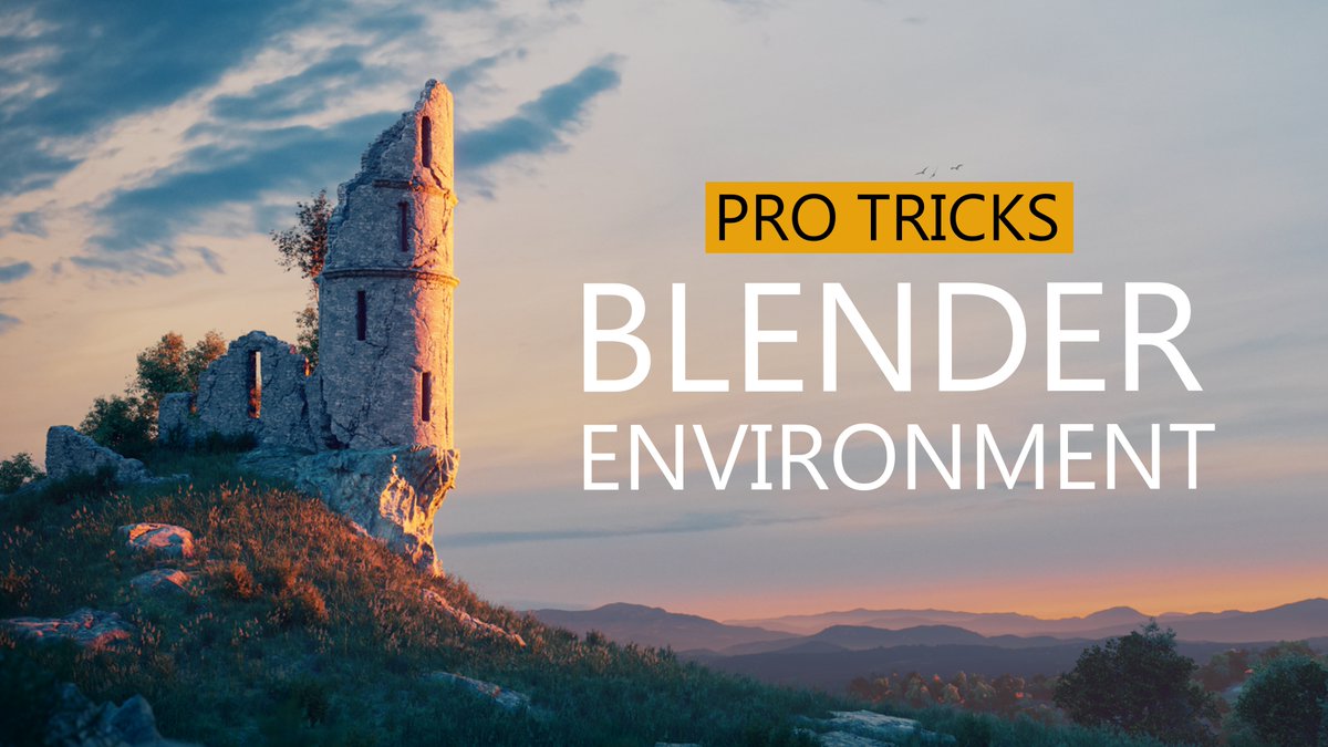 slavoartist's tweet image. Tips and tricks to create Environment Scenes using BLENDER like a PRO Artist! 
Watch here - youtu.be/1-A6DArjfC4