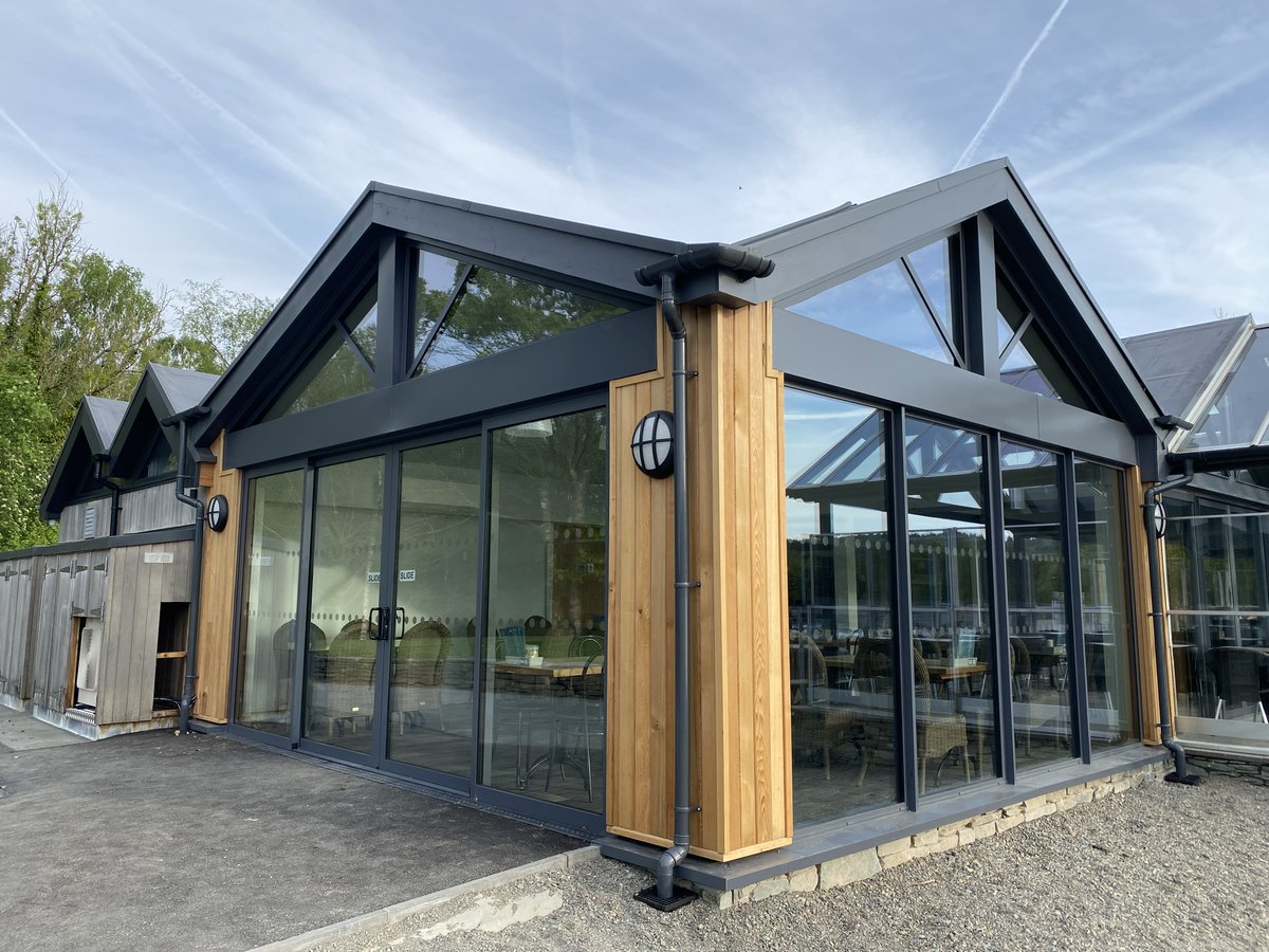 Coniston Café opens this Sunny Bank Holiday!🌞
A credit to everyone involved in this fast-tracked project that involved extending the existing building to increase the capacity and installing supplies for a new state-of-the-art commercial kitchen.👩‍🍳 
#teamwork #refurbishment