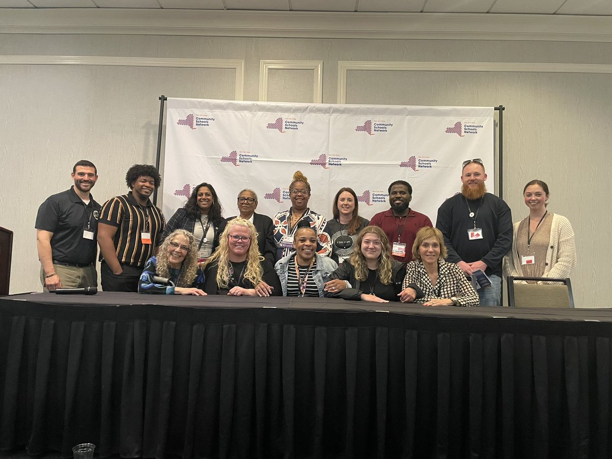 The wonderful Schenectady team learning from NYS community schools.#NYSYouthSuccess#SchenectadyRising#NYS communityschools #communityschools