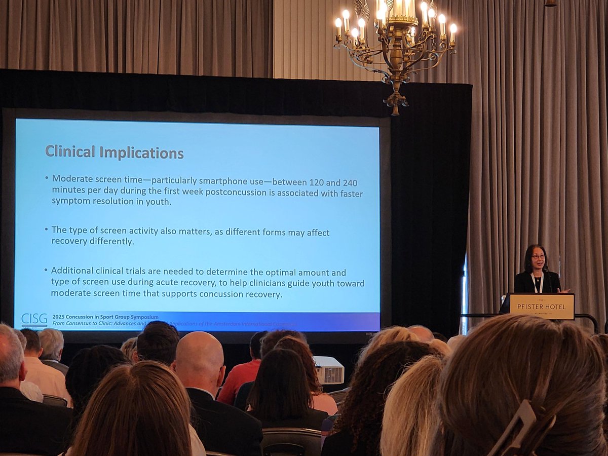 Chris Giza (@griz1) on Twitter photo Interesting findings about screen time after concussion in youth... depends on type of screen time & amount! Moderate amounts may be ok! <a href="/Concussion_ISG/">Concussion in Sport Group</a> <a href="/SportsNeuroSoc/">Sports Neuro Society</a> <a href="/AANmember/">American Academy of Neurology</a> <a href="/flicna/">FLICNA</a> <a href="/icnapedia/">ICNApedia</a> <a href="/ChildNeuroSoc/">Child Neurology Society</a> <a href="/uclachildneuro/">UCLA Pediatric Neurology</a> <a href="/UCLABrainSPORT/">UCLA Steve Tisch BrainSPORT Program</a> Interesting findings about screen time after concussion in youth... depends on type of screen time & amount! Moderate amounts may be ok! <a href="/Concussion_ISG/">Concussion in Sport Group</a> <a href="/SportsNeuroSoc/">Sports Neuro Society</a> <a href="/AANmember/">American Academy of Neurology</a> <a href="/flicna/">FLICNA</a> <a href="/icnapedia/">ICNApedia</a> <a href="/ChildNeuroSoc/">Child Neurology Society</a> <a href="/uclachildneuro/">UCLA Pediatric Neurology</a> <a href="/UCLABrainSPORT/">UCLA Steve Tisch BrainSPORT Program</a>