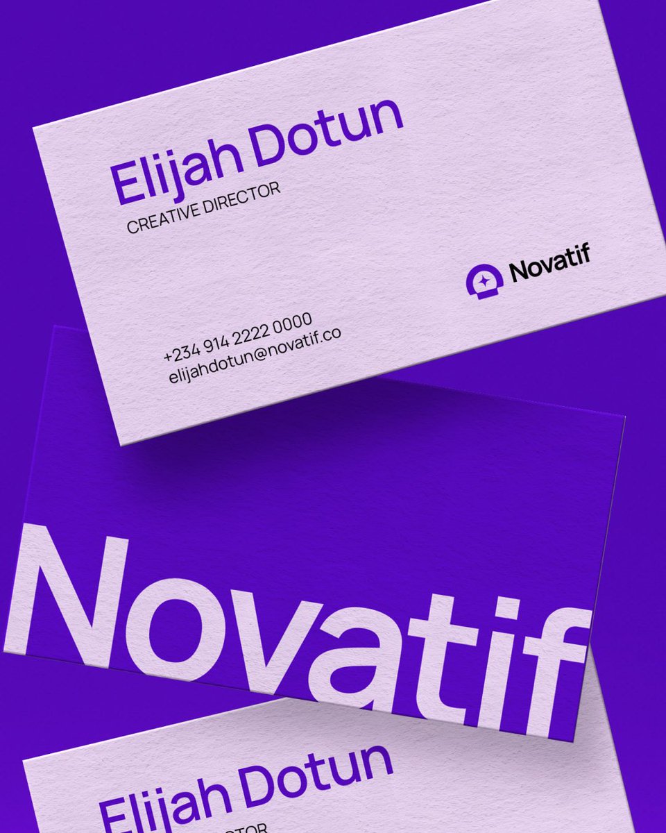 dotunelias1's tweet image. I saw an icon in a previous project and I used it for this exploration.

‘Novatif’ is a modern marketing agency focused on using genius marketing strategies to help businesses reach their target market