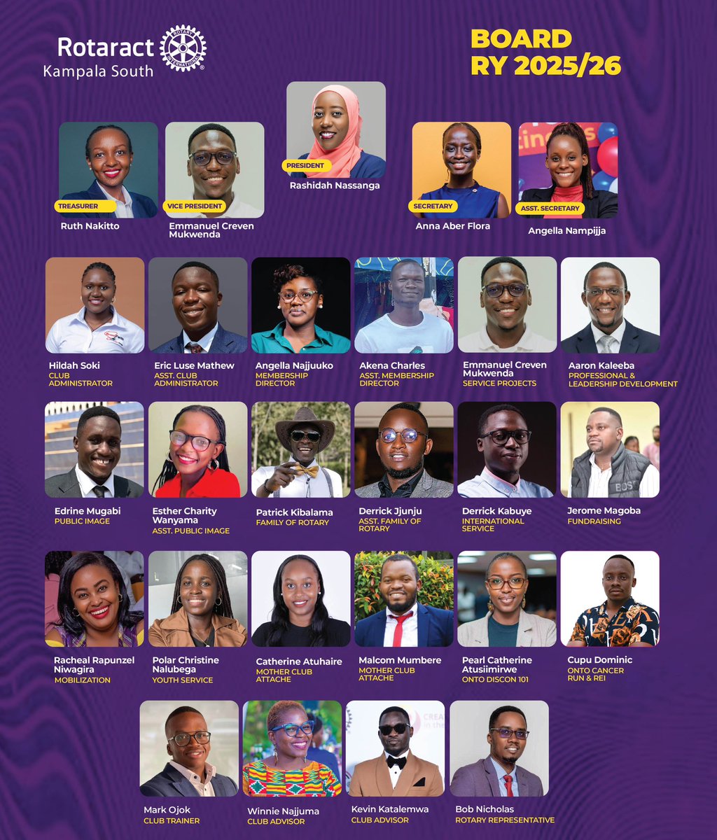 PE Rashida Nassanga’s Board RY 2025/26