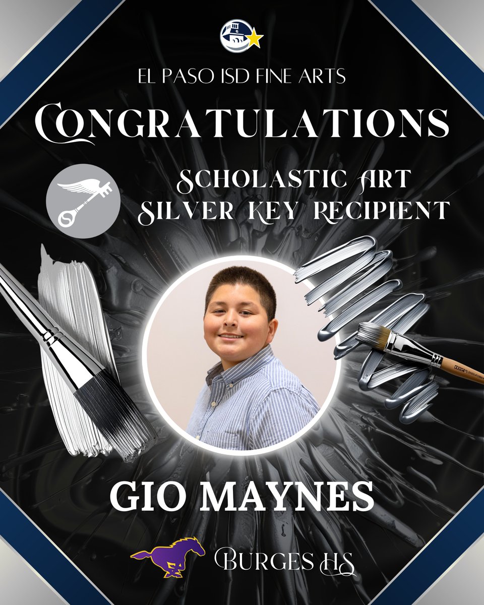 EL Paso ISD Fine Arts (@episd_finearts) on Twitter photo Congratulations to our Silver Scholastic Art Recipients! This award is for high school students, which marks artistic excellence. It's the highest honor of this contest that has been celebrating creative genius since 1923. <a href="/ELPASO_ISD/">El Paso ISD</a> <a href="/EPISD_FineArts/">EL Paso ISD Fine Arts</a> Congratulations to our Silver Scholastic Art Recipients! This award is for high school students, which marks artistic excellence. It's the highest honor of this contest that has been celebrating creative genius since 1923. <a href="/ELPASO_ISD/">El Paso ISD</a> <a href="/EPISD_FineArts/">EL Paso ISD Fine Arts</a>