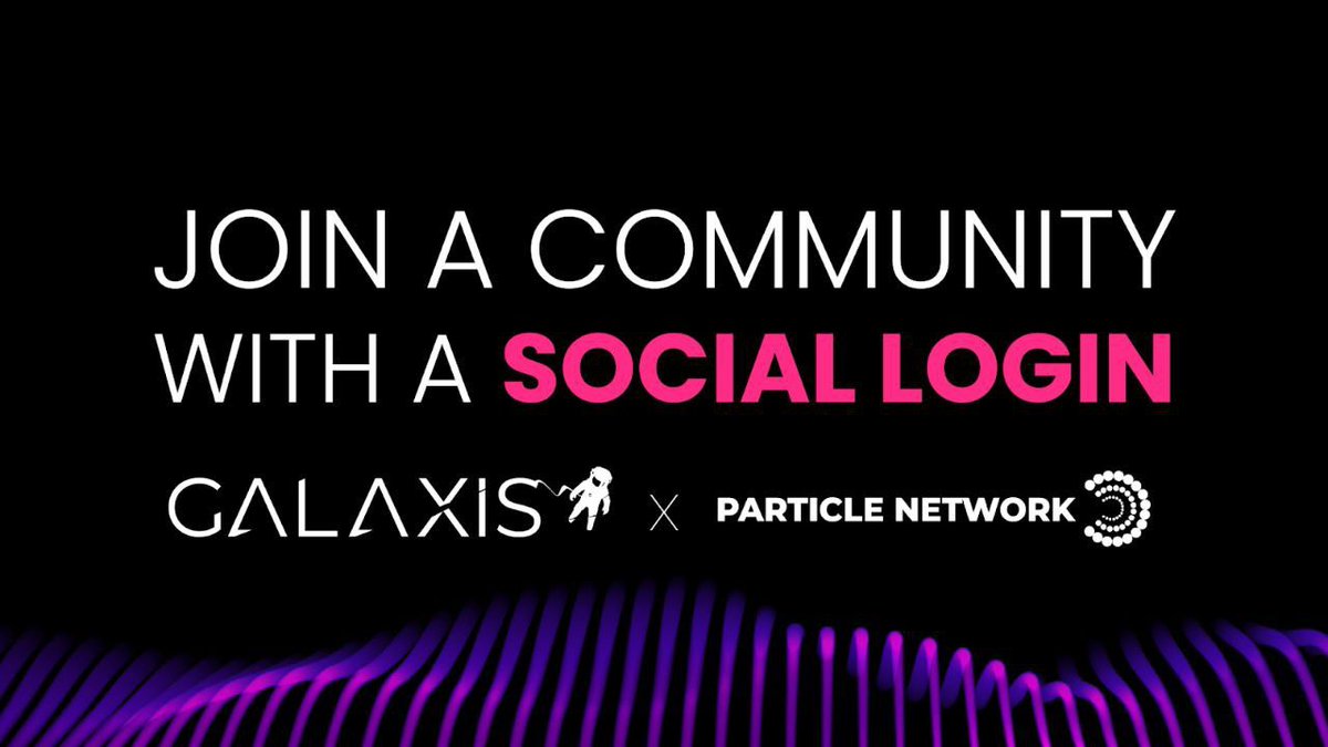 Galaxis (@galaxisxyz) on Twitter photo To All Creators: Your audience doesn’t need to “get crypto” anymore.
With Galaxis + <a href="/ParticleNtwrk/">Particle Network</a>, fans can join your Web3 community with just their Google login.
No apps, no wallets, no resistance.
🔗 Mass adoption starts here: youtu.be/mfvrnKHZRsk To All Creators: Your audience doesn’t need to “get crypto” anymore.
With Galaxis + <a href="/ParticleNtwrk/">Particle Network</a>, fans can join your Web3 community with just their Google login.
No apps, no wallets, no resistance.
🔗 Mass adoption starts here: youtu.be/mfvrnKHZRsk