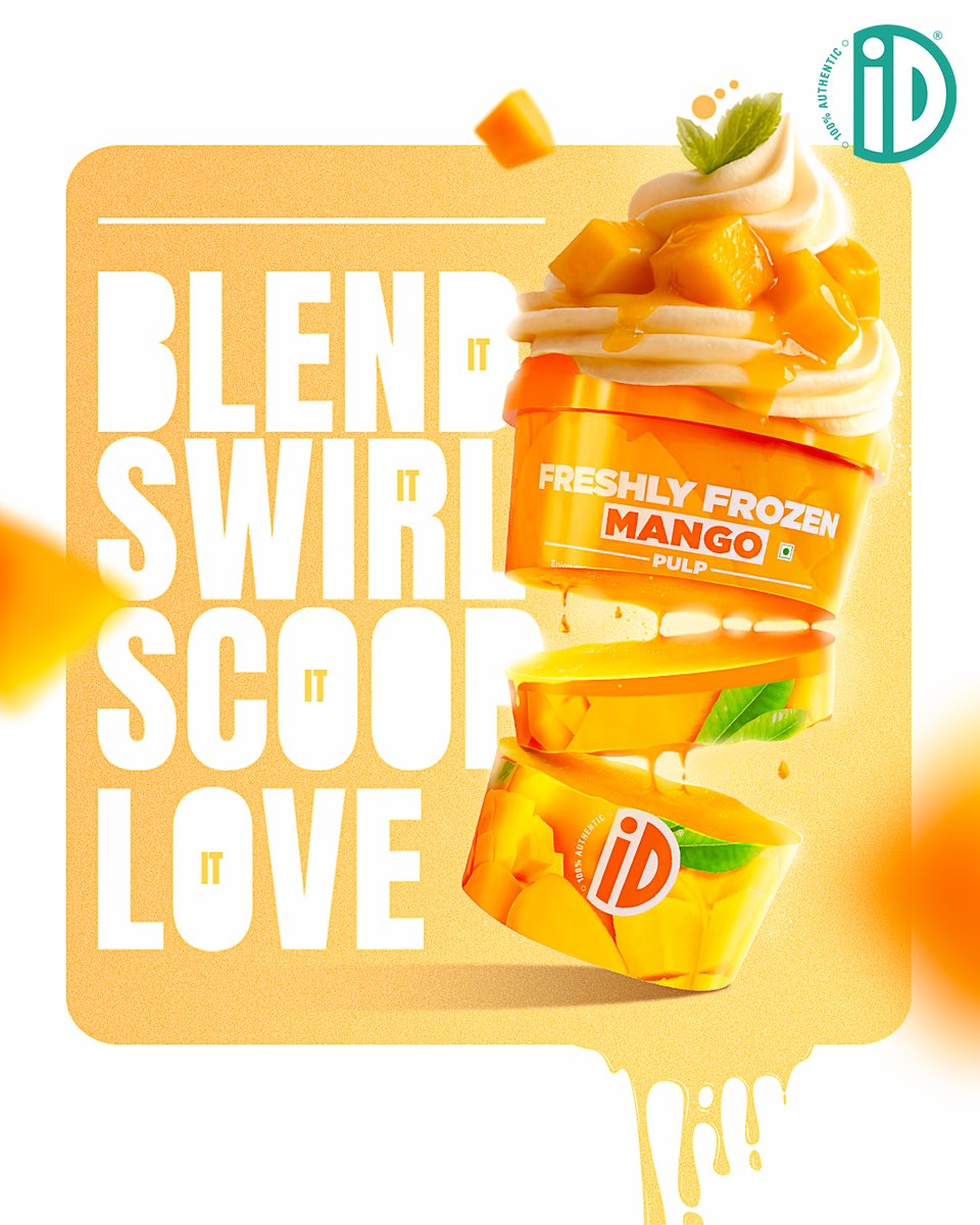iD Freshly Frozen Mango Pulp- no preservatives, just pure mango indulgence with endless ways to mango-fy your day.🥭🥤

#idfreshfood #mangoseason #idfrozenfruitpulp #summervibes #freshlyfrozen #puremango