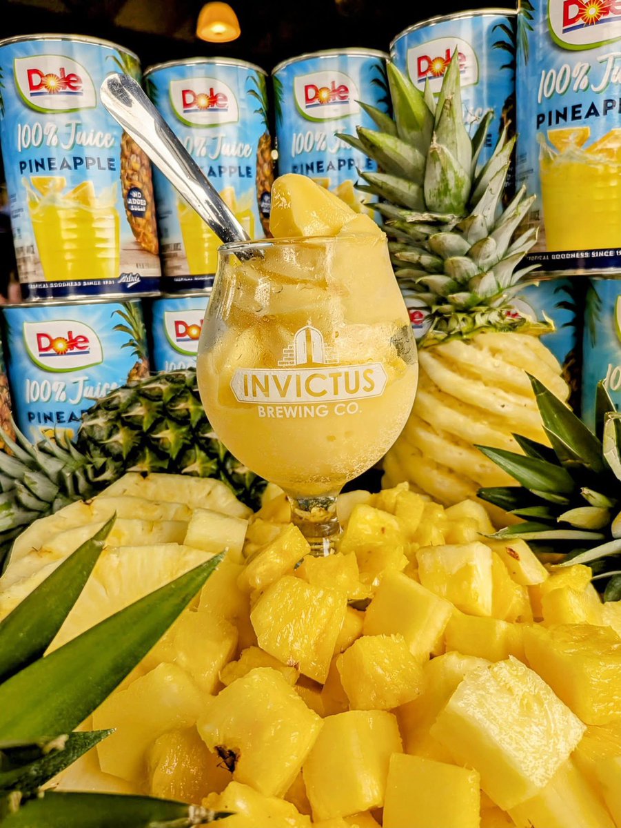 Aloha!  New Flavor Available in the Taproom!
Dole Whip -Hard Pineapple Soft Serve (4.2%)
Hang loose with this tropical treat! Our Hard Soft Serve bursts with vibrant pineapple flavor, delivering a smooth, creamy texture and a refreshing citrusy zing