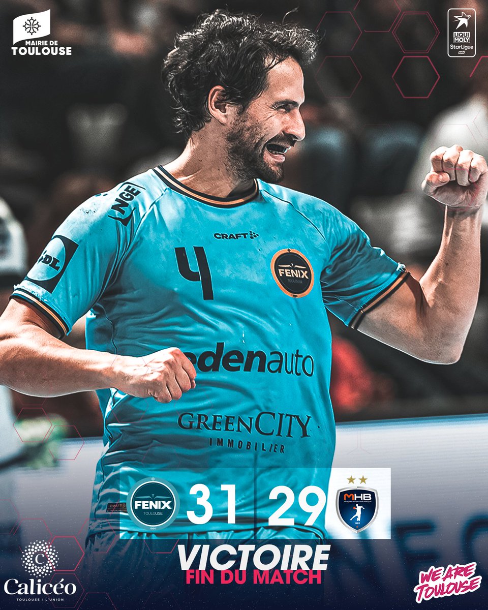 VICTOIRE ✅
L'OCCITANIE EST TOULOUSAINEEEEE !

Enorme match de nos joueurs ce soir, un grand bravo à eux 👏