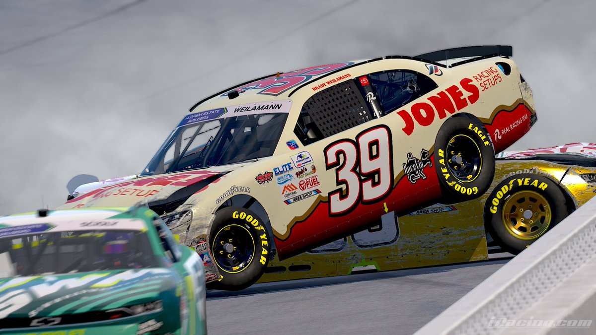 Area Pro Series: Darlington Raceway
Start: P40 (EOL/Drive Through)
Finish: P39

After rebounding quickly after my drive through, this is how my night ended... Onto Chicagoland!