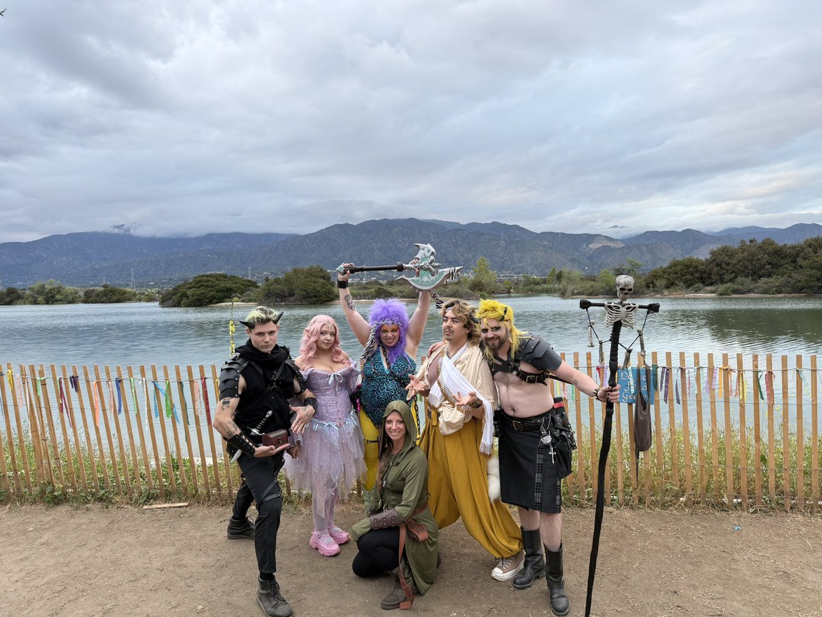 Ren fair full party