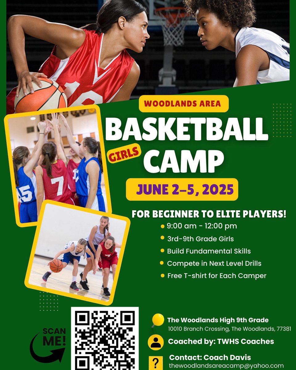 LadyHighlanderBB (@ladyhighlanders) on Twitter photo We are one month away from a great chance to get better at the game of 🏀 No matter your level, come get better with us! See you there! #BETTERTOGETHER <a href="/MCCGirlsBball/">McC Girls Basketball</a> <a href="/WOLsports/">Woodlands Online Sports</a> <a href="/WoodlandsStuCtr/">Student Center</a> <a href="/ConroeISDSports/">Conroe ISD Athletics</a> We are one month away from a great chance to get better at the game of 🏀 No matter your level, come get better with us! See you there! #BETTERTOGETHER <a href="/MCCGirlsBball/">McC Girls Basketball</a> <a href="/WOLsports/">Woodlands Online Sports</a> <a href="/WoodlandsStuCtr/">Student Center</a> <a href="/ConroeISDSports/">Conroe ISD Athletics</a>