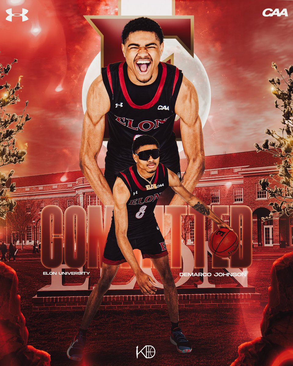 Congratulations to Demarco Johnson on his commitment to Elon <a href="/Marco3_/">DeMarco Johnson</a>  ✨✨✨