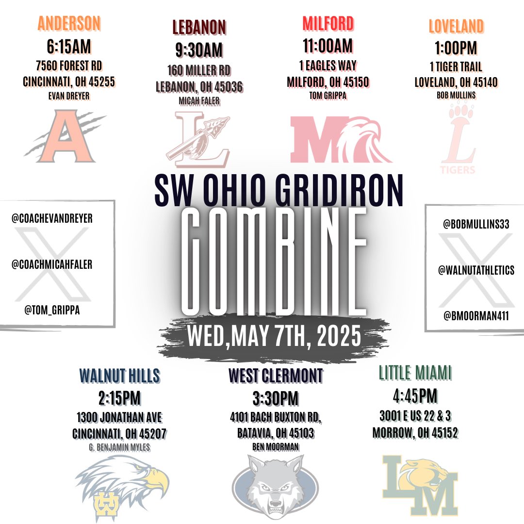 Had a great time competing yesterday and speaking with different coaches at our combine! Come watch us compete again this Wednesday!