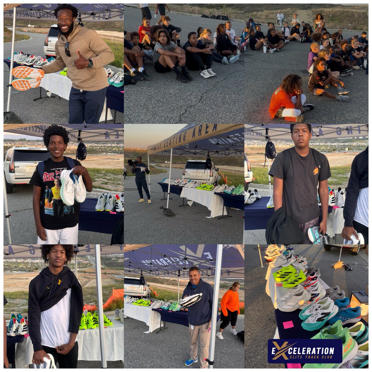 USATF Foundation (@ustrackfieldfdn) on Twitter photo Huge thank you to <a href="/runningwareh/">Runningwarehouse</a> for generously providing running shoes to the athletes of our Youth Club Grantee, Exceleration Elite Track Club! Your support helps these young athletes chase their goals with confidence and comfort! Huge thank you to <a href="/runningwareh/">Runningwarehouse</a> for generously providing running shoes to the athletes of our Youth Club Grantee, Exceleration Elite Track Club! Your support helps these young athletes chase their goals with confidence and comfort!