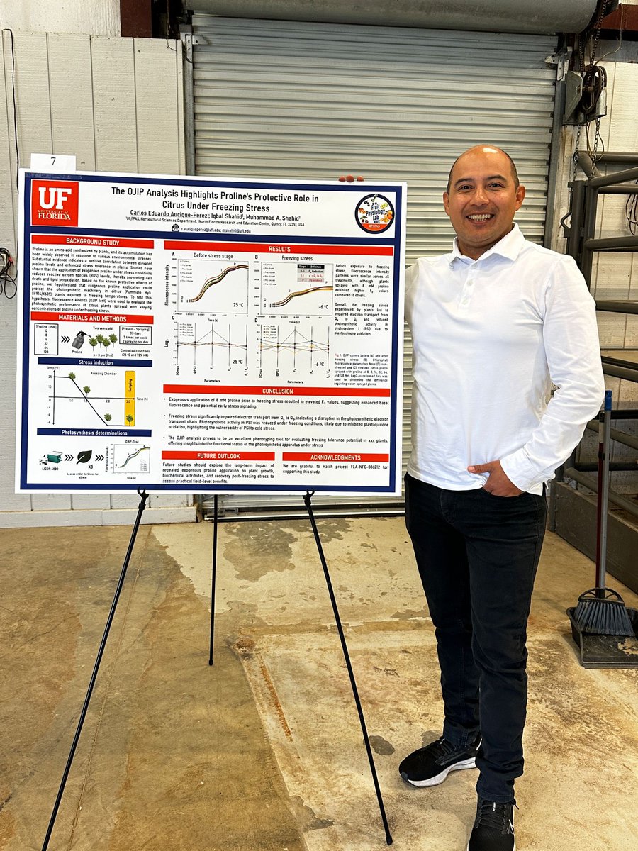 Carlos E. Aucique-Perez (@carlos_aucique) on Twitter photo Today, memebers of our team <a href="/FruitPhysiology/">UF IFAS NFREC Fruit Physiology Lab 🍊🍋🫐🍎🥝</a> participated of the <a href="/ufifasnfrec/">UF IFAS NFREC</a> poster competition in Mariana, FL. It was a good opportunity to show our research advances. Also, we knew several studies performed by others research team of our experimental station. Congrats for all Today, memebers of our team <a href="/FruitPhysiology/">UF IFAS NFREC Fruit Physiology Lab 🍊🍋🫐🍎🥝</a> participated of the <a href="/ufifasnfrec/">UF IFAS NFREC</a> poster competition in Mariana, FL. It was a good opportunity to show our research advances. Also, we knew several studies performed by others research team of our experimental station. Congrats for all