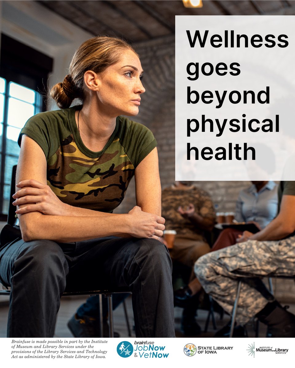 WaukonLibrary's tweet image. May is Mental Health Awareness Month, explore Brainfuse VetNow’s tools for navigating VA benefits, building life skills, &amp;amp; planning for the future. Support is just a click away. #MentalHealthAwareness #VeteransCare #Brainfuse #USAVeteran #PostMilitaryLife zurl.co/52b8