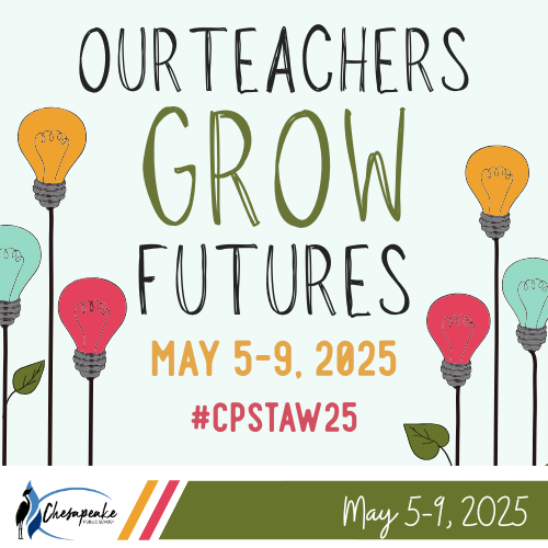 During Teacher Appreciation Week (May 5-9), let's honor the educators who plant seeds of knowledge! Send a thank you note that will brighten their day at cpschools.com/article/2176065. Your message may be featured on our platforms! #CPSTAW25 🌷