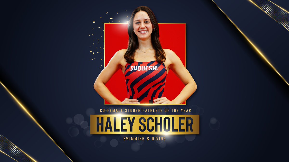 The Female Student-Athlete of the Year award recognizes a triple-threat student-athlete who demonstrate success in their sport and a commitment to leadership and service.

Congratulations to Co-Female Student-Athlete of the Year, Haley Scholer! 🏅