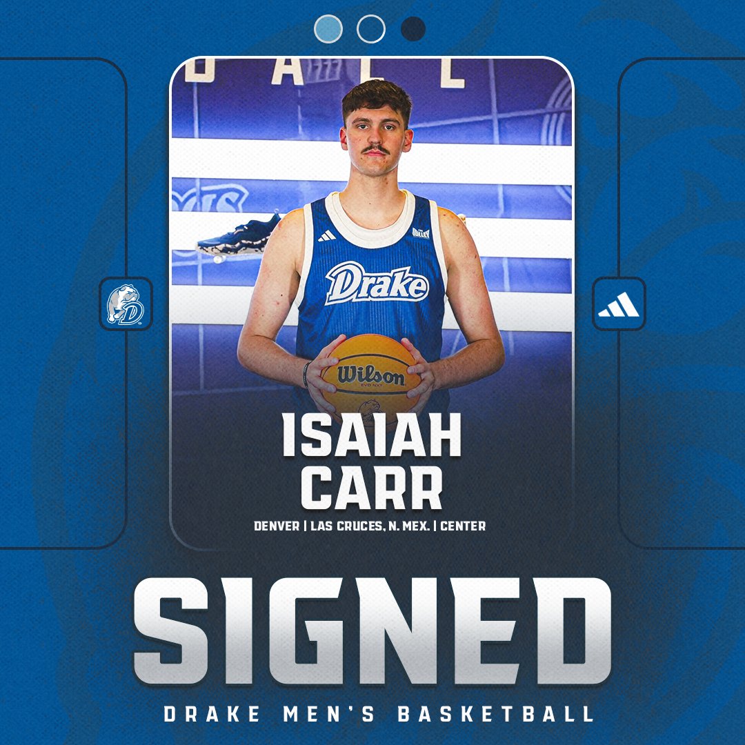 Drake Basketball (@drakebulldogsmb) on Twitter photo ๐๐ถ๐ด ๐ ๐ฎ๐ป ๐๐ผ๐บ๐ถ๐ป๐ด ๐ง๐ต๐ฟ๐ผ๐๐ด๐ต ๐ช
Welcome to Des Moines, <a href="/isaiahcarr24/">Isaiah Carr</a>
#DSMHometownTeam ๐๐ถ๐ด ๐ ๐ฎ๐ป ๐๐ผ๐บ๐ถ๐ป๐ด ๐ง๐ต๐ฟ๐ผ๐๐ด๐ต ๐ช
Welcome to Des Moines, <a href="/isaiahcarr24/">Isaiah Carr</a>
#DSMHometownTeam