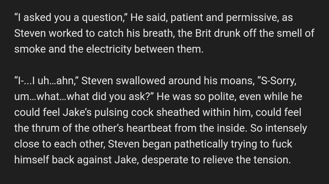 StevenGrantR34's tweet photo. [SMUT]
The consequences of a 9am Rockstar Energy
https://t.co/B7iywbPJqb

#MoonKnight #StevenGrant #JakeLockley #JakeSteven https://t.co/mGJBeuIH26