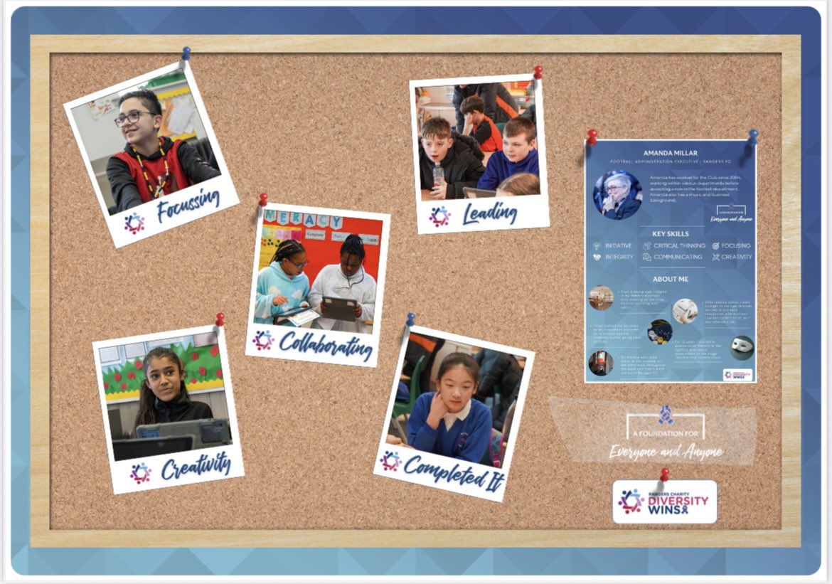 Jane_Arthur_'s tweet image. Such a brilliant programme for our young people #DiversityWins and huge thanks to @RFC_Charity for delivering this #partnership #prejudice #discrimination #employability #metaskills 👍🏼 31schools 40classes 832children 👍🏼👍🏼👍🏼 read all about it @Doug_GCC @EdISGlasgow #achievement