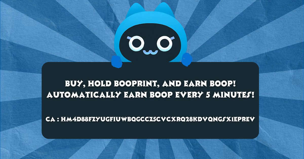 BOOP_PRINT's tweet image. They said it’s impossible to print free tokens...
Then $BOOPRINT showed up (๑´&amp;gt;᎑&amp;lt;)~*

Hold. Chill. And watch BOOP stack up every 5 mins
No cap. No presale. Just BOOP ᓚ₍⑅^..^₎♡

DYOR 👉 booprint.ink