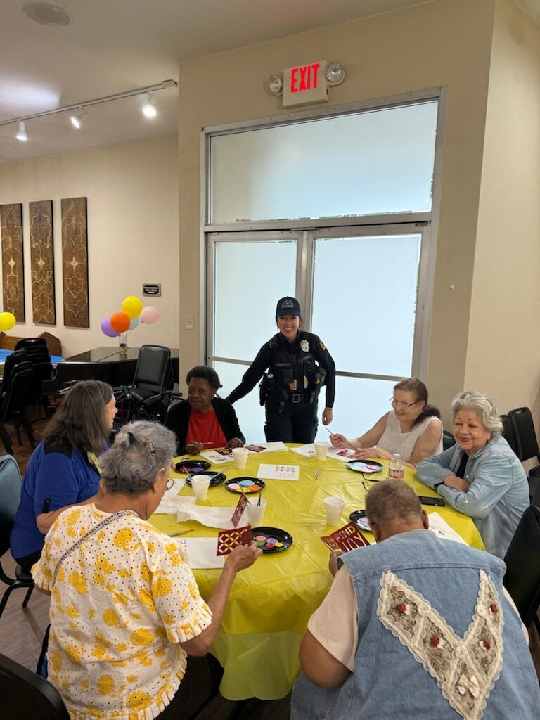 Dallas Central (@dpdcentralnpo) on Twitter photo Painting with Seniors at Dickinsons Place Apartments (911 St. Joseph St)
<a href="/DPDCentralNPO/">Dallas Central</a> <a href="/DerrickVWDPD/">Derrick Wright</a> <a href="/ChiefComeauxDPD/">Daniel C. Comeaux</a> Painting with Seniors at Dickinsons Place Apartments (911 St. Joseph St)
<a href="/DPDCentralNPO/">Dallas Central</a> <a href="/DerrickVWDPD/">Derrick Wright</a> <a href="/ChiefComeauxDPD/">Daniel C. Comeaux</a>