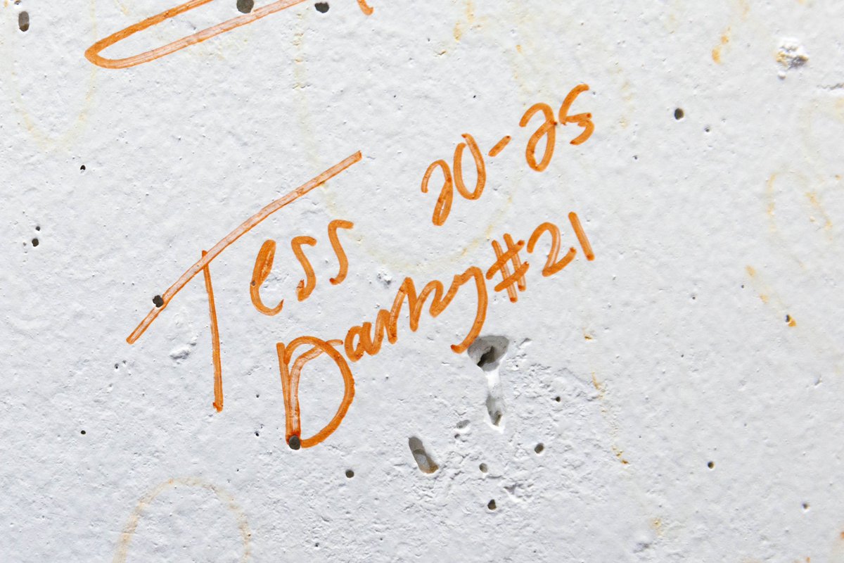 Better late than never—signed the pole two degrees later. LVFL.🧡