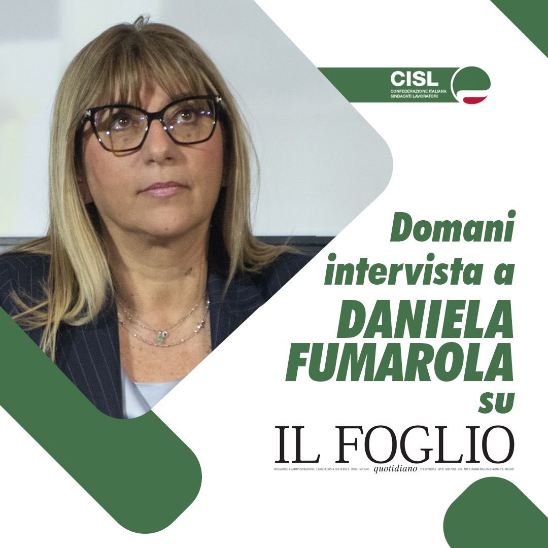 CISL Nazionale tweet media