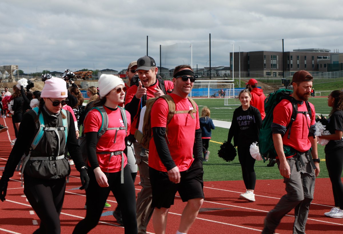 The annual Extra Mile Walk brought families and community members together at Union Bank Stadium at <a href="/lincoln_nwhs/">Lincoln Northwest High School</a> to raise funds &amp; awareness for <a href="/FoodBankLincoln/">Food Bank of Lincoln</a> child hunger programs. #LPSProud 

Read more ➡️lps.org/post/detail.cf…