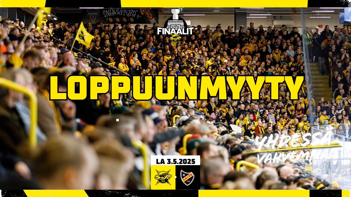 Yhdessä Vahvempia! 🔥

#SaiPa #Liiga #finaalit