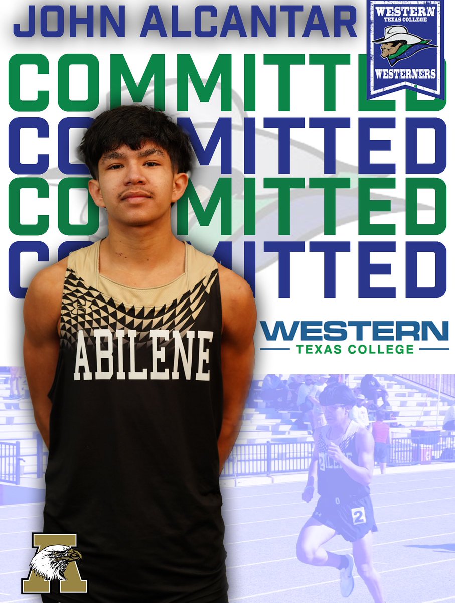 Huge congrats to John Alcantar on his exciting next chapter! 🎉 He's officially committed to Western Texas College to continue his academic and athletic journey in Cross Country and Track! 🏃‍♂️💨 Can't wait to see you shine as a Westerner! Go get 'em!