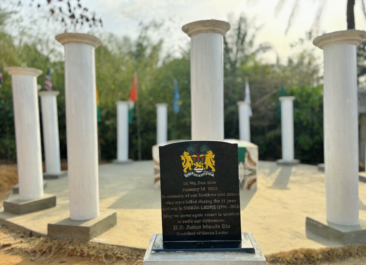 This May we honour Members of Parliament, Civil Society, NGOs, and ordinary citizens who rallied for peace in Freetown on May 8, 2000 - remembering those who were killed. We call on Government of Sierra Leone to proclaim National Reconciliation Day for remembrance and healing.