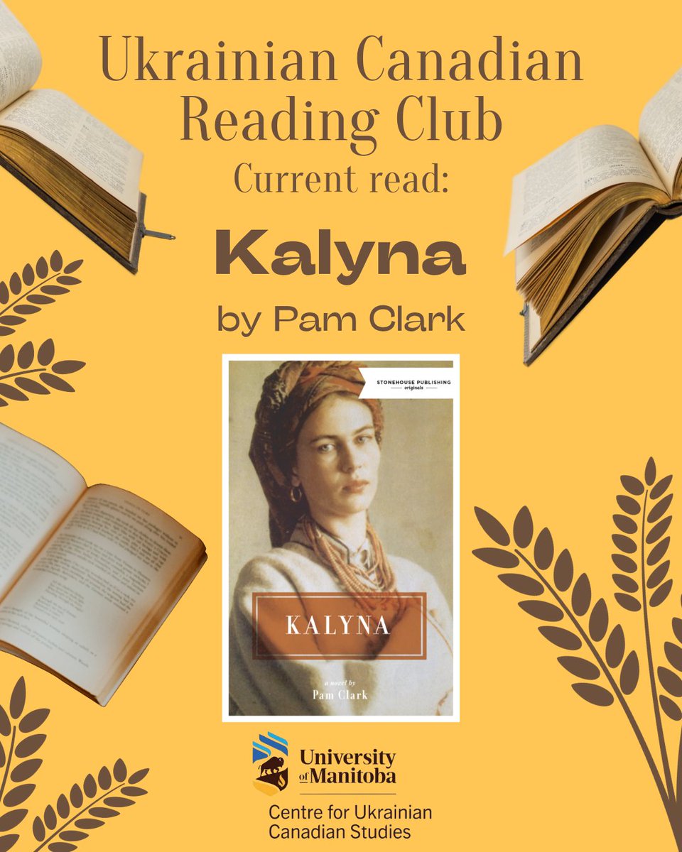 centre_um's tweet photo. CUCS Reading Club  

We are pleased to announce that our next reading club meeting will focus on Kalyna by Pam Clark.  

This session will take place on Thursday, May 29, from 12:00 PM to 1:30 PM CST.

Register in advance for this meeting: https://t.co/Xmxq61q13o https://t.co/2X1AxdVmmt
