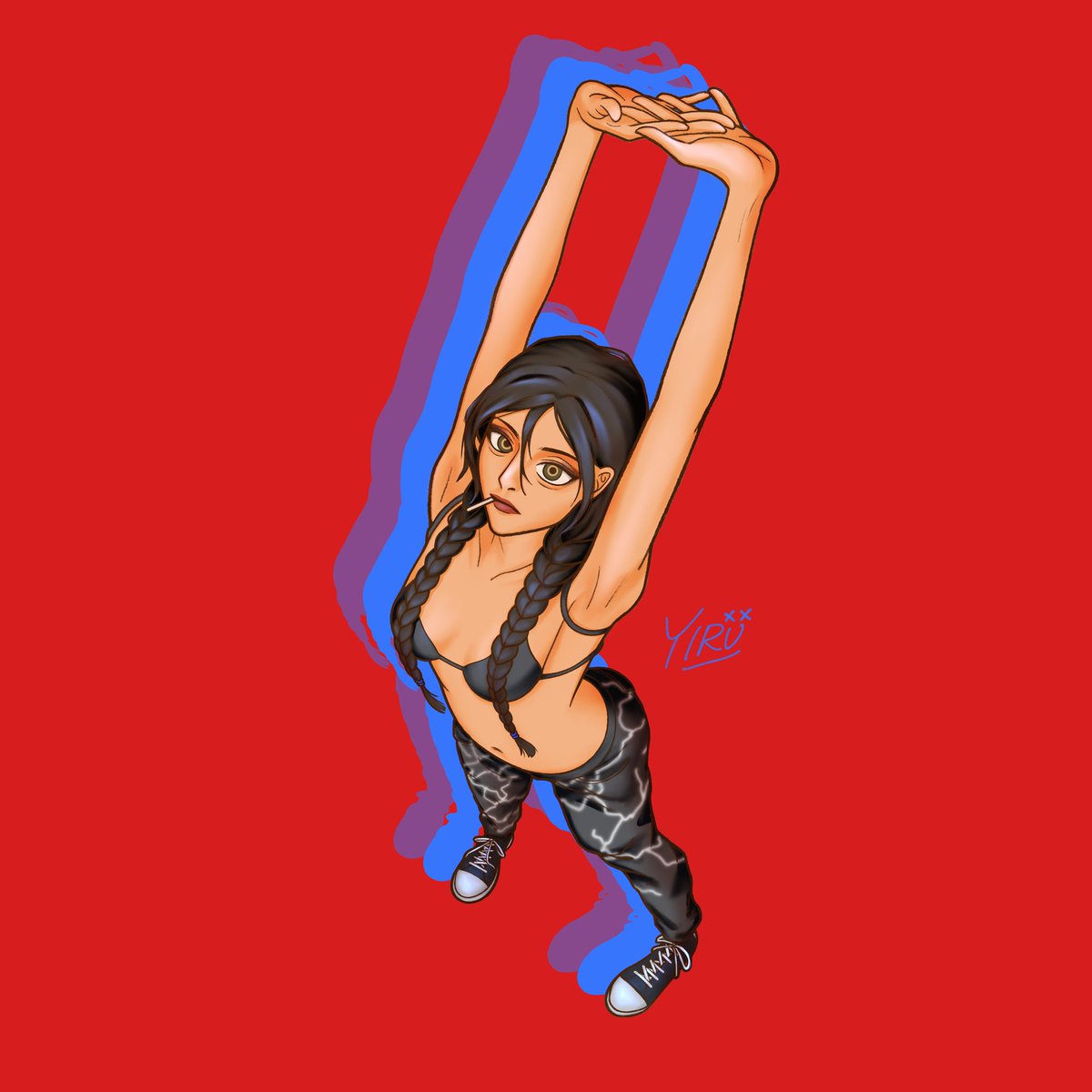 💥 #RayMond #valkyrae #nopixelfanart