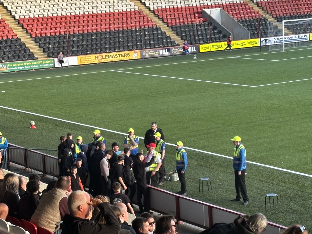 Come watch Scottish football. Where singing on a megaphone and banging a drum is illegal.