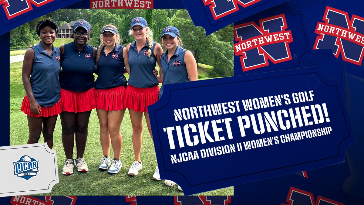 Northwest Rangers (@nwcc_rangers) on Twitter photo And now, for the best part... 👀
<a href="/NWCC_Golf/">Northwest Men’s/Women’s Golf</a> has secured an at-large bid to the inaugural NJCAA Division II Women's Golf Championships! As the only Mississippi school in competition, the Lady Rangers will compete May 13-16 at Cedar Pointe Golf Course in Boone, Iowa.
#ALLN And now, for the best part... 👀
<a href="/NWCC_Golf/">Northwest Men’s/Women’s Golf</a> has secured an at-large bid to the inaugural NJCAA Division II Women's Golf Championships! As the only Mississippi school in competition, the Lady Rangers will compete May 13-16 at Cedar Pointe Golf Course in Boone, Iowa.
#ALLN